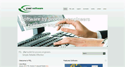 Desktop Screenshot of pelsoftware.com