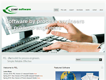 Tablet Screenshot of pelsoftware.com